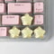 Cute Star Translucent Keycaps Set For Mechanical Keyboard 1