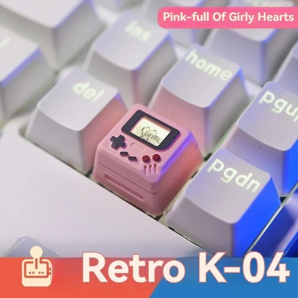 Retro Transparent 3 In 1 Keycap Set For Mechanical Keyboard 11