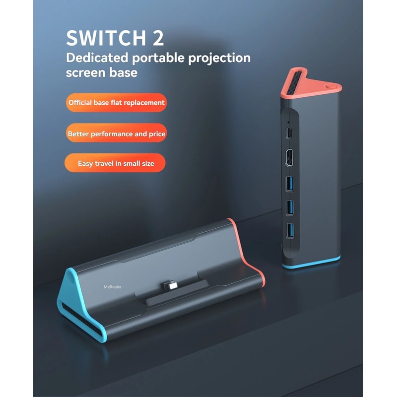 Nintendo Switch 2 4K TV Docking Station 5