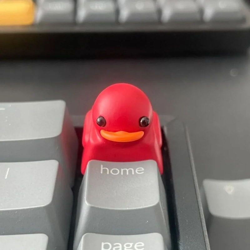 Cute Duck Resin Keycap For Mechanical Keyboard 6