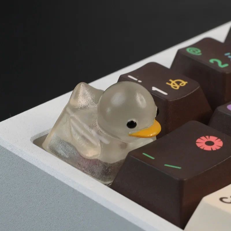 Cute Duck Resin Keycap For Mechanical Keyboard 15