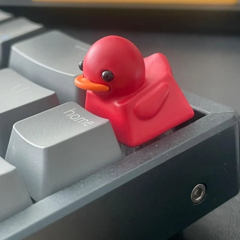 Cute Duck Resin Keycap For Mechanical Keyboard 8