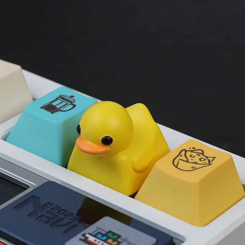 Cute Duck Resin Keycap For Mechanical Keyboard 9