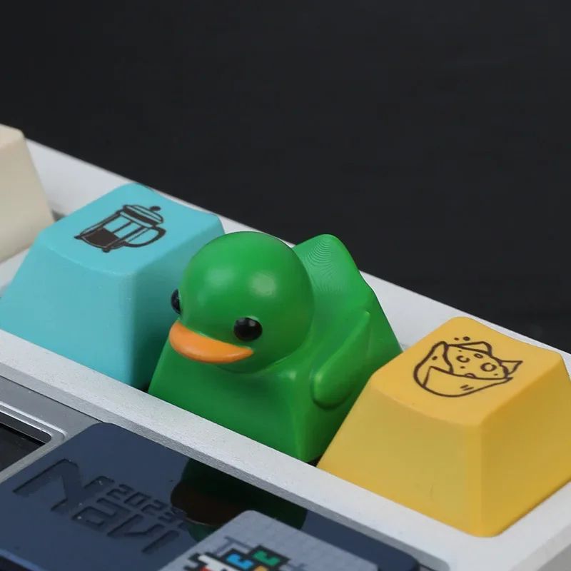 Cute Duck Resin Keycap For Mechanical Keyboard 12