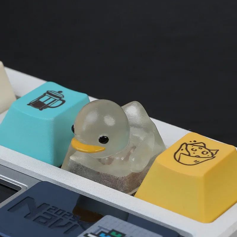 Cute Duck Resin Keycap For Mechanical Keyboard 13