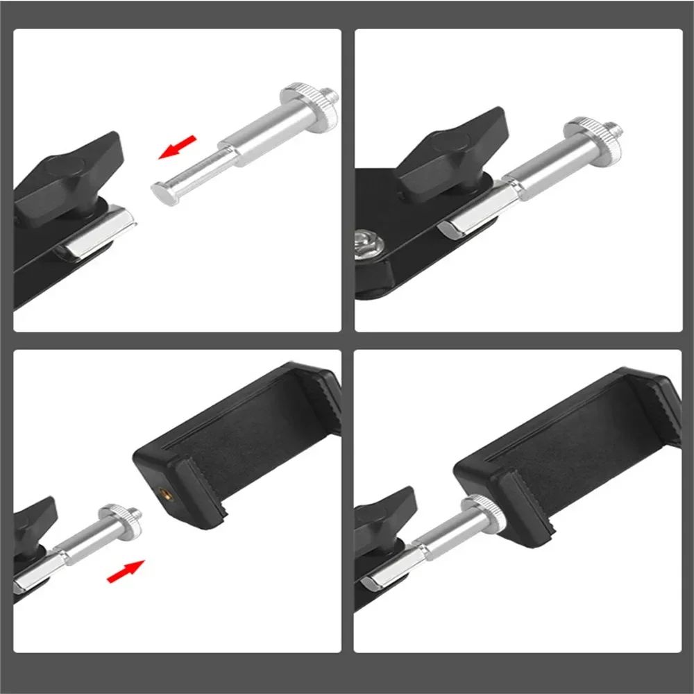 38 To 14 Metal Ball Head Adapter Mount 6