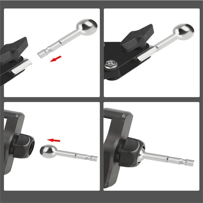 38 To 14 Metal Ball Head Adapter Mount 8