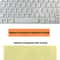 Hebrew Keyboard Stickers Transparent Background 7