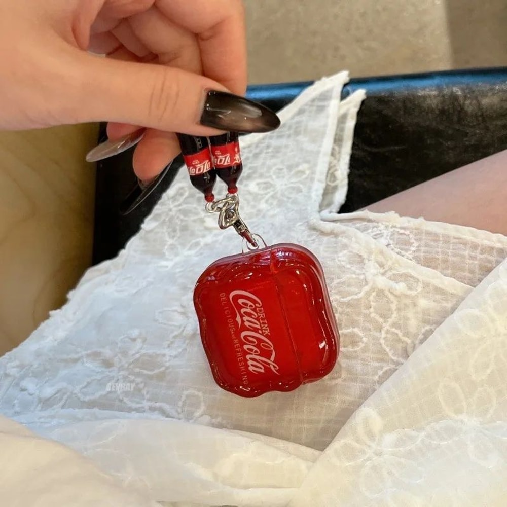 Bottle Style AirPods Protective Case With Pendant 6