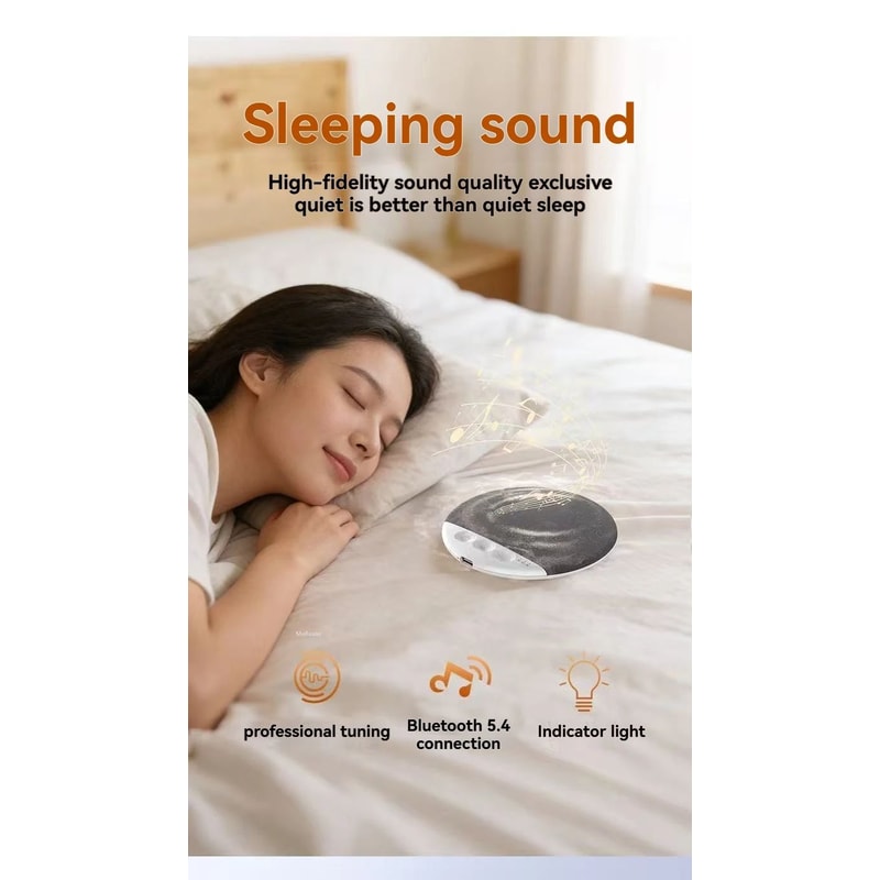 Bluetooth Pillow Speaker Sleep Sound Machine 7