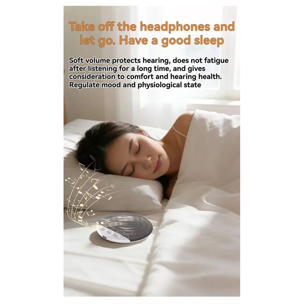 Bluetooth Pillow Speaker Sleep Sound Machine 10