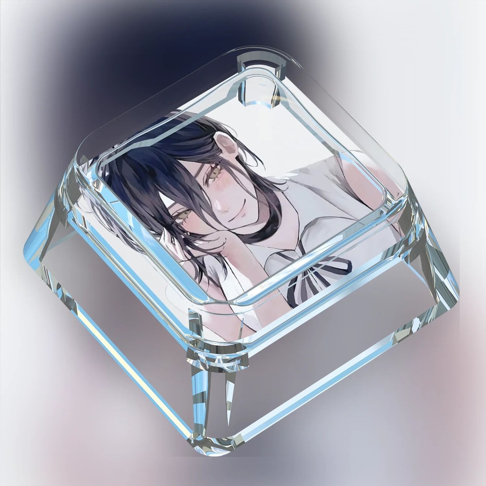 Anime Character Resin Keycap For Mechanical Keyboard 11