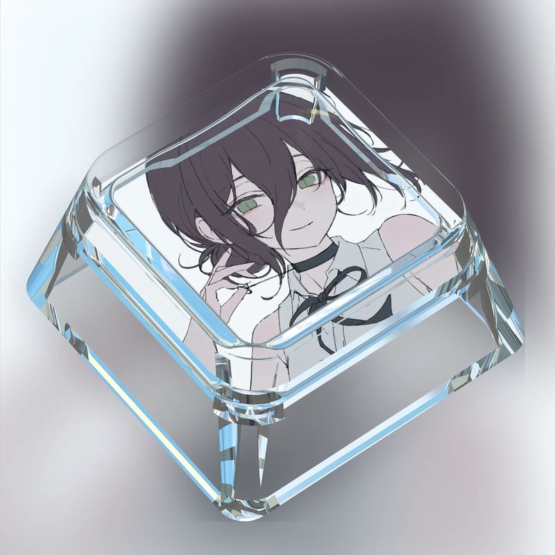 Anime Character Resin Keycap For Mechanical Keyboard 13