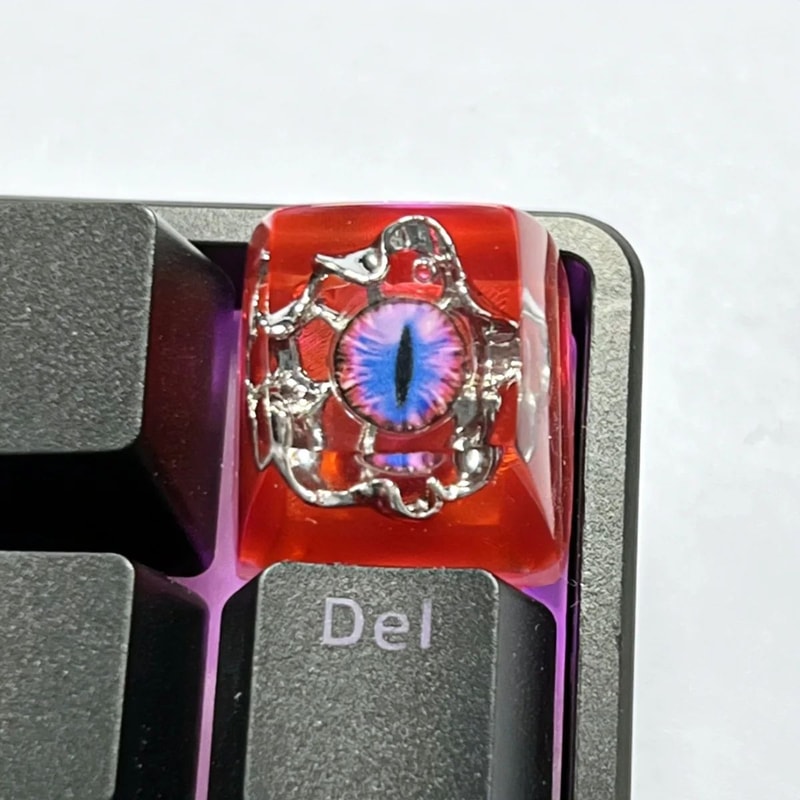 Evil Eye Resin Artisan Keycap 11