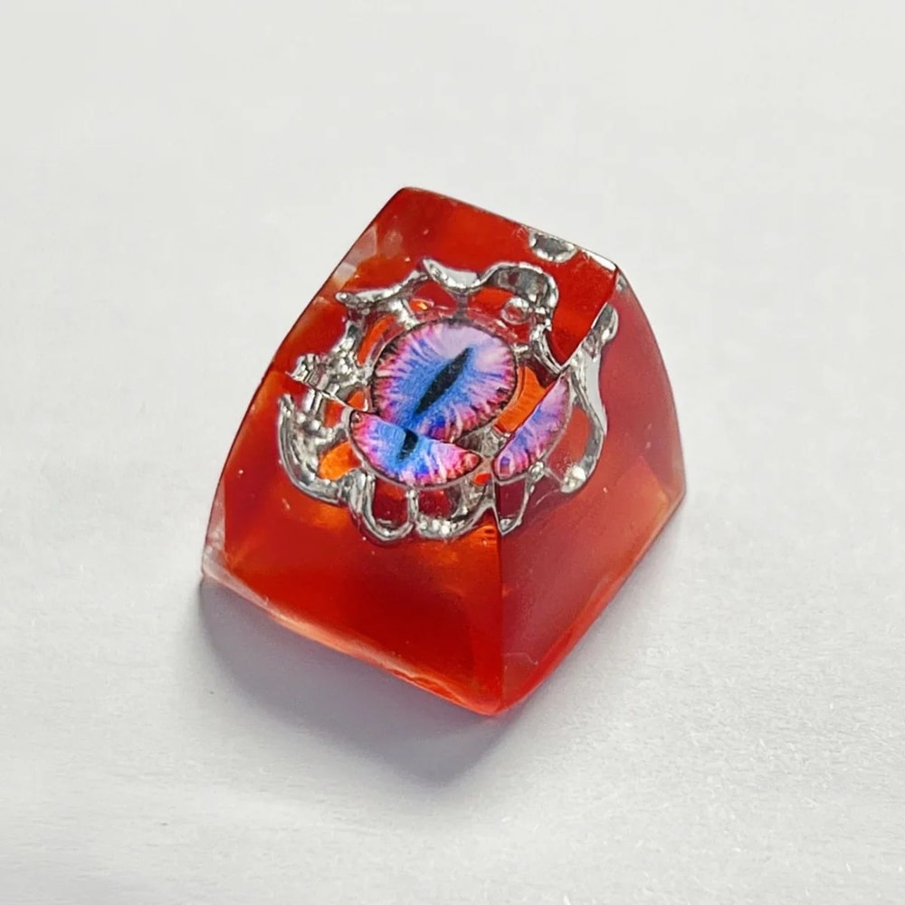 Evil Eye Resin Artisan Keycap 18
