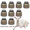 Rustic Cow And Sheep Jingle Bells Set 5