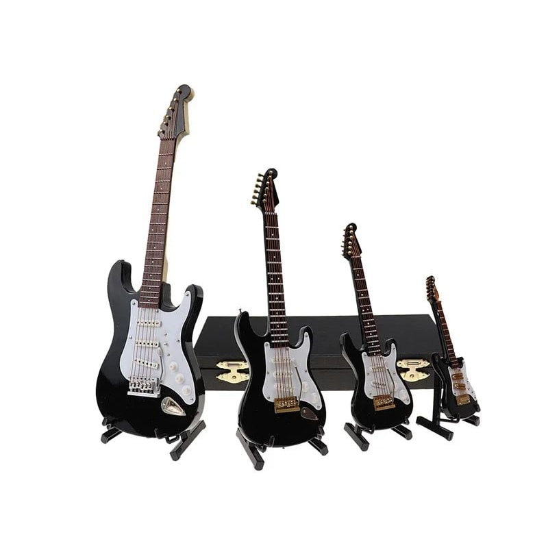 Mini Wooden Electric Guitar Decor 10