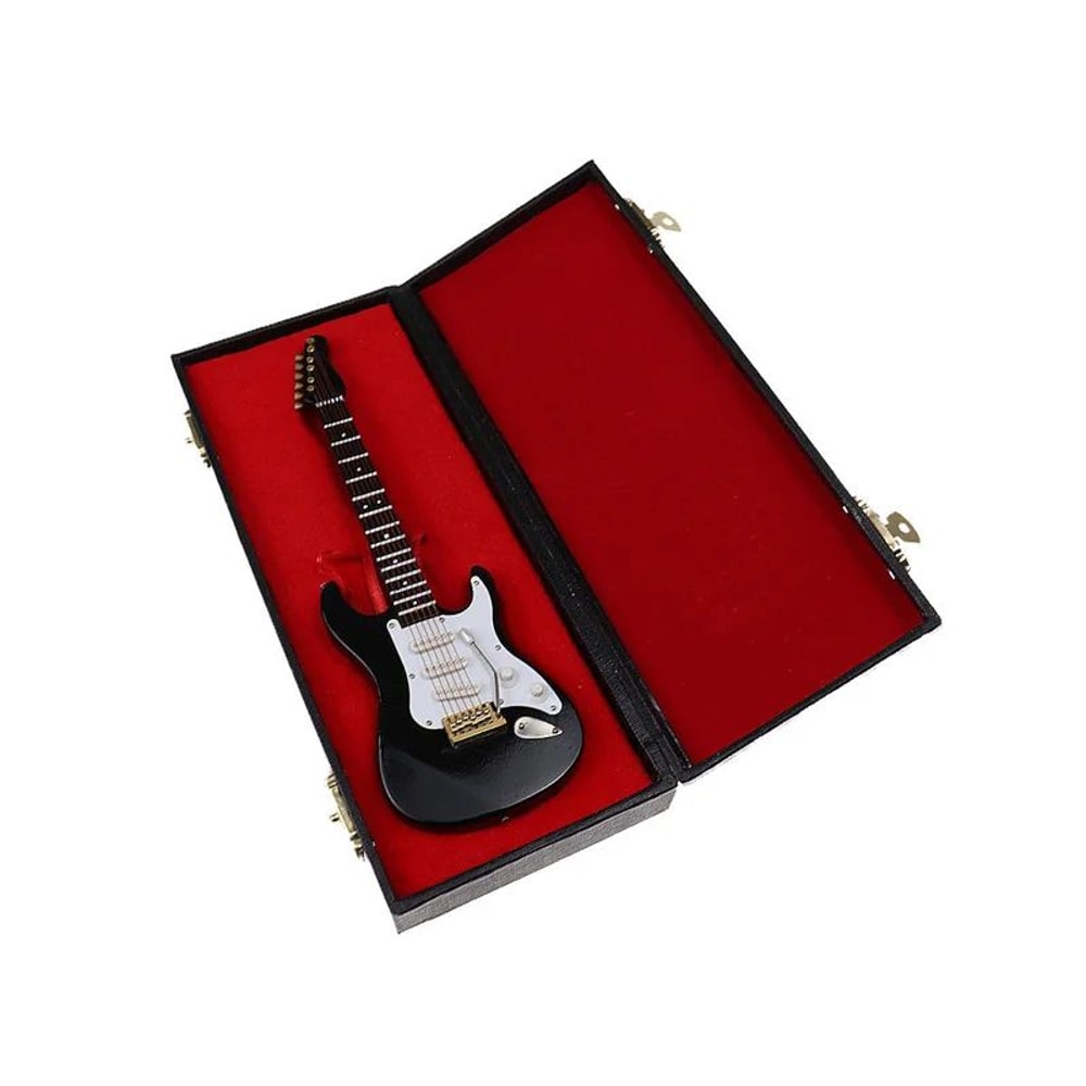 Mini Wooden Electric Guitar Decor 11