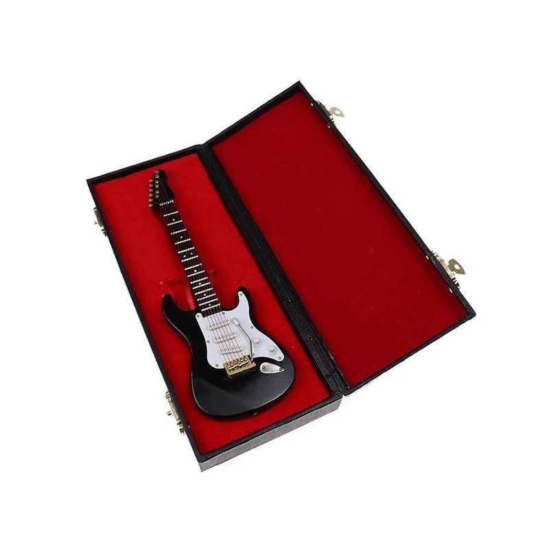 Mini Wooden Electric Guitar Decor 11