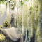 Artificial Violet Vine Hanging Flowers Decor 0