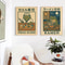 Retro Japanese Frog Bathtub Wall Art 1