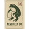 Retro Japanese Frog Bathtub Wall Art 9