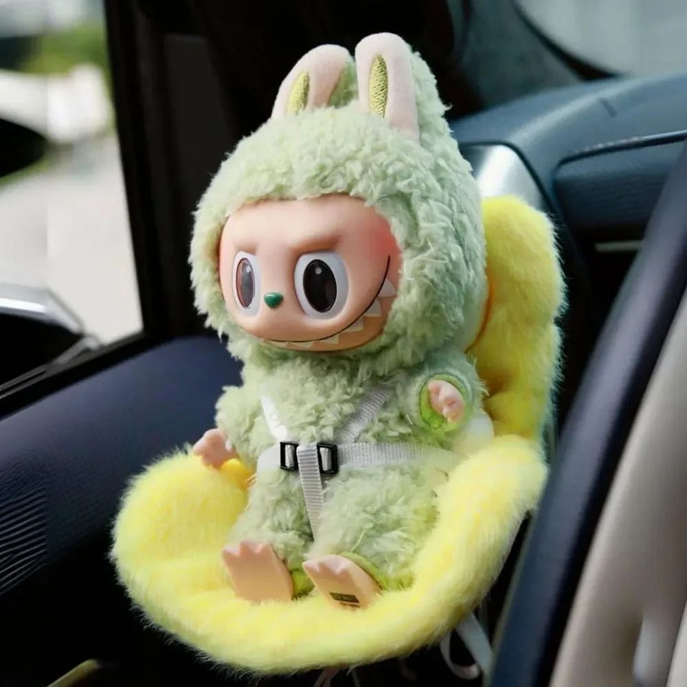Mini Plush Doll Car Seat Decor 4
