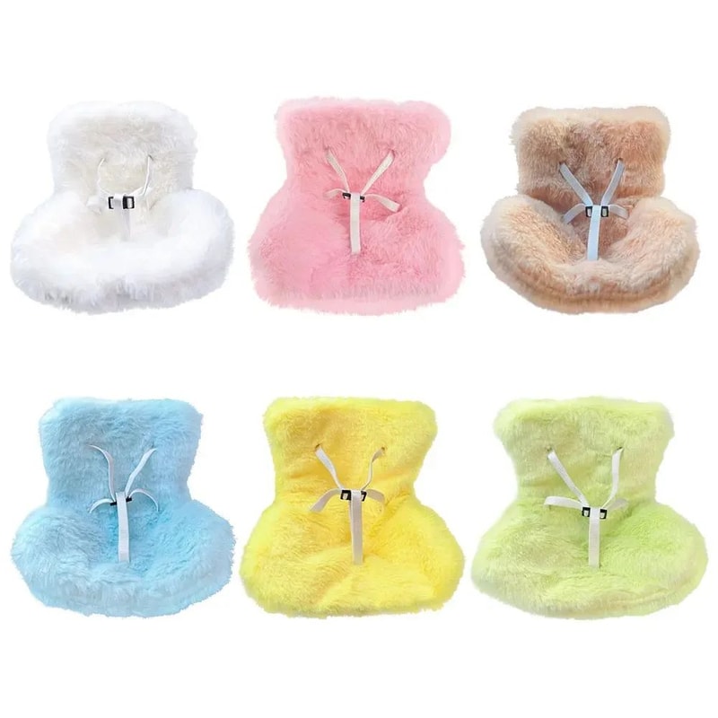 Mini Plush Doll Car Seat Decor 6
