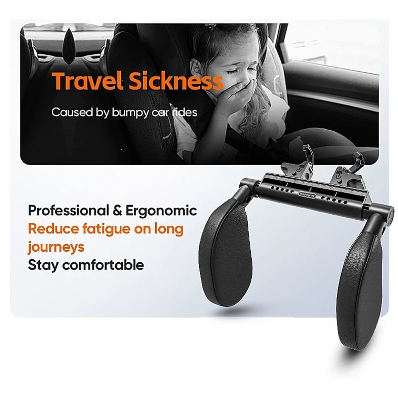 Memory Foam Car Neck Support Travel Pillow 7