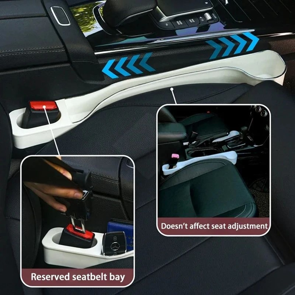 Car Seat Gap Filler Organizer With Cup Holder 6