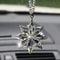 Crystal Snowflake Car Hanging Pendant 0
