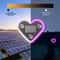 Heart Shape LED Car Ambient Light 6