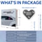 Heart Shape LED Car Ambient Light 8