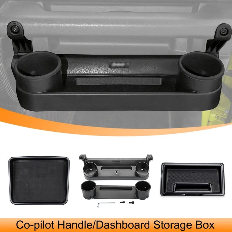 Suzuki Jimny Co Pilot Handle Storage Organizer Tray 0