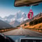 Bubble Gum Scent Hanging Car Air Freshener Set 2