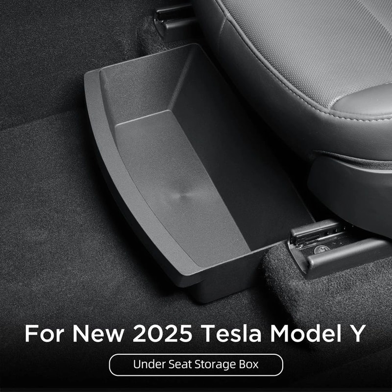 Tesla Model Y 2025 Under Seat Storage Organizer 1