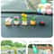 Cute Flower Pot Elf Car Dashboard Decor 7