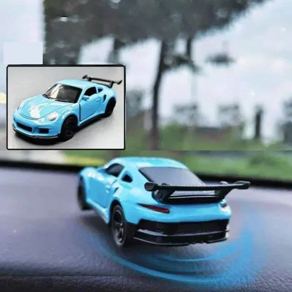 Rotating Sports Car Dashboard Drift Decor 4