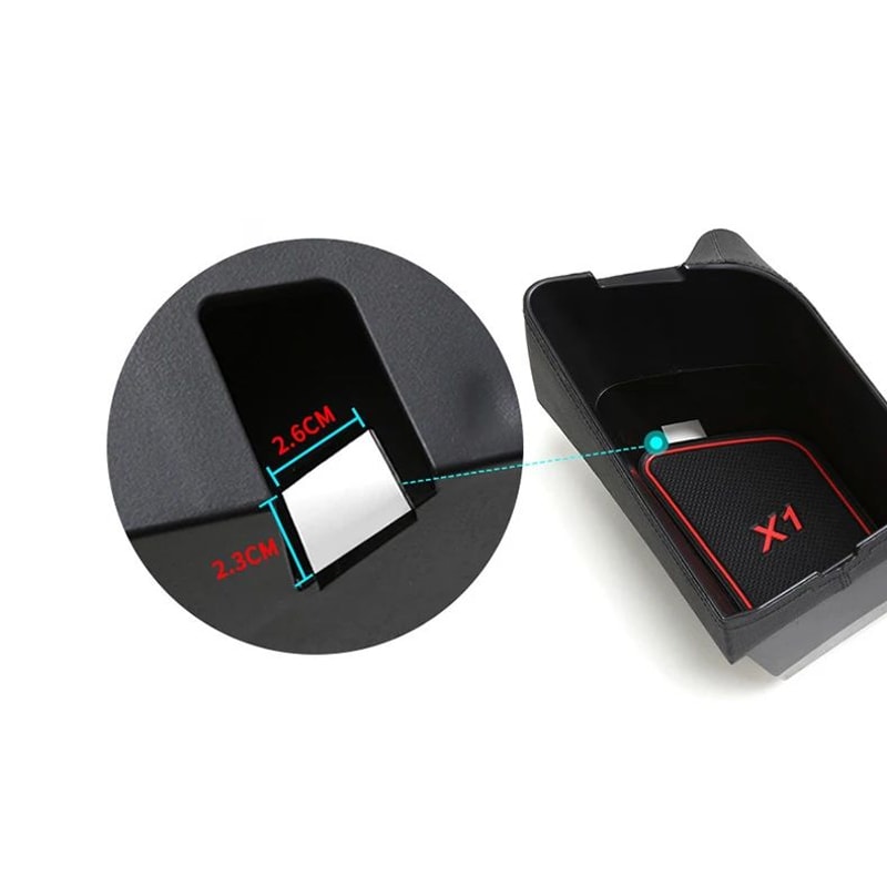 BMW X1 X2 Armrest Console Storage Organizer 10