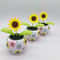 Solar Powered Sunflower Bee Car Ornament 5
