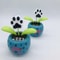 Solar Powered Sunflower Bee Car Ornament 10