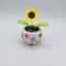 Solar Powered Sunflower Bee Car Ornament 12
