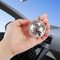 Sparkling Disco Ball Car Mirror Ornament 4pcs 3