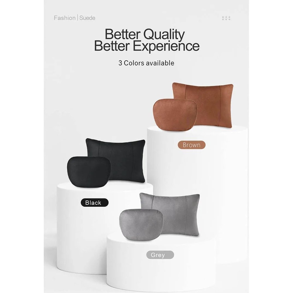 OASATE Adjustable Maybach Style Car Neck And Waist Pillow Set 7
