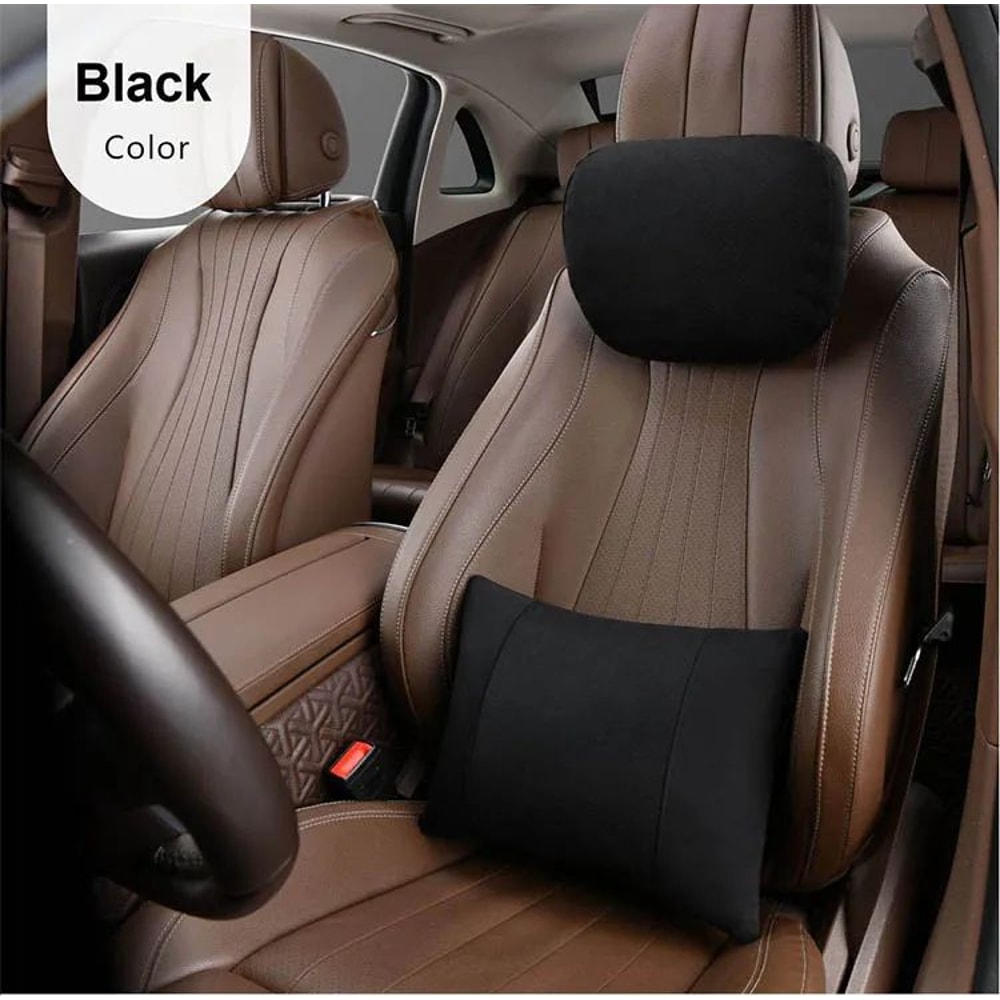 OASATE Adjustable Maybach Style Car Neck And Waist Pillow Set 10