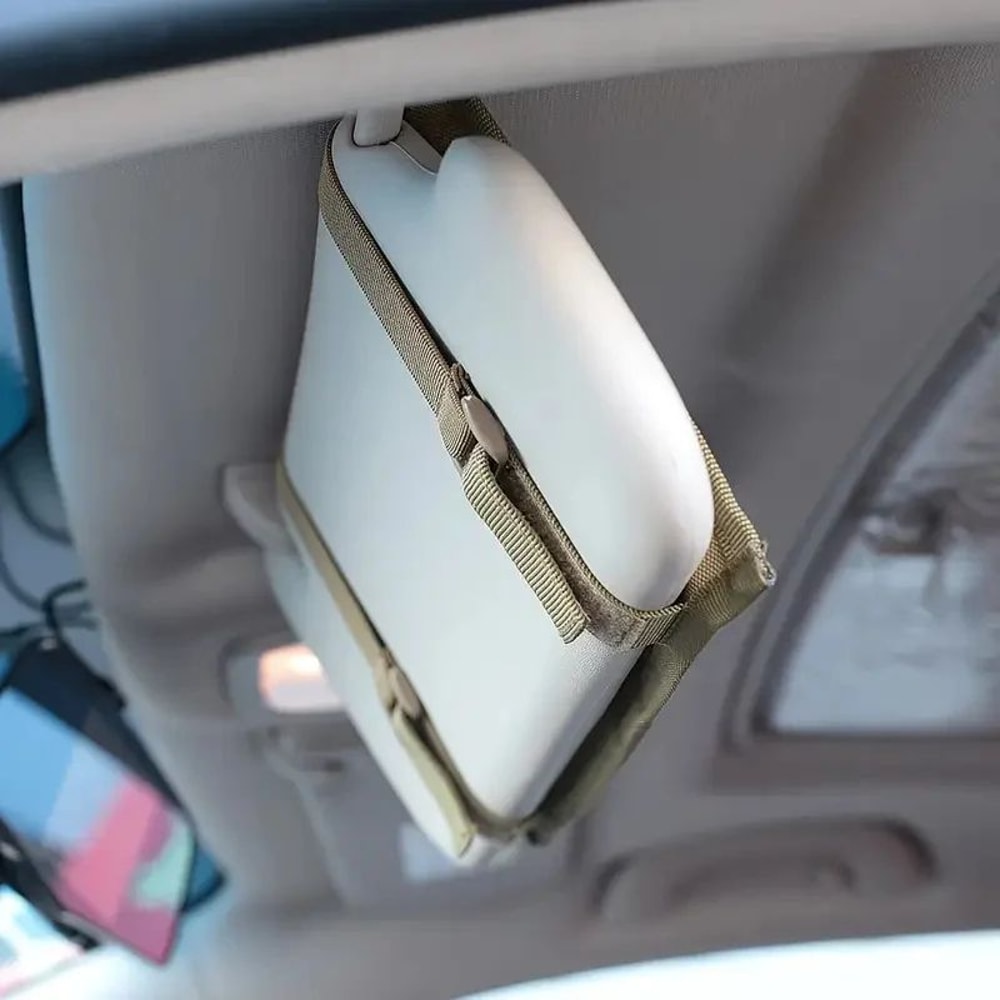 Tactical MOLLE Car Sun Visor Organizer Storage Pouch 3