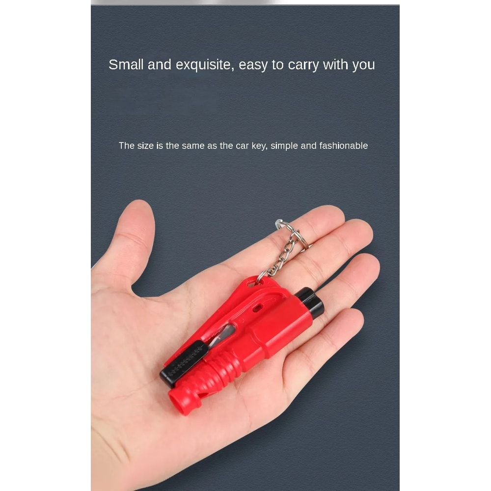 3 In 1 Car Safety Hammer Emergency Escape Tool 11