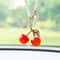 Cute Cherry Car Rearview Mirror Hanging Pendant 1