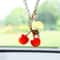 Cute Cherry Car Rearview Mirror Hanging Pendant 5
