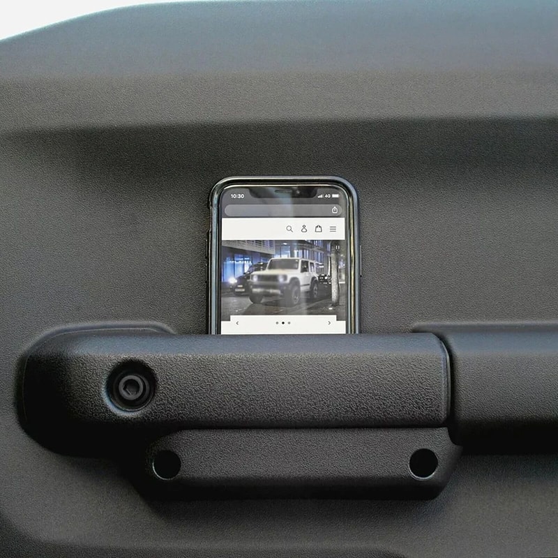Inner Armrest Storage Box Organizer With Phone Holder For Suzuki Jimny 9
